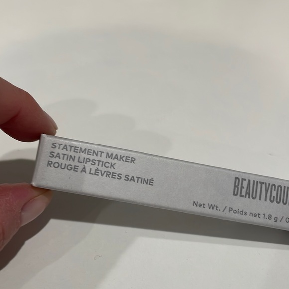 Beautycounter statement maker satin lipstick. In Brilliant (Rose Plum). NWT - Picture 4 of 6